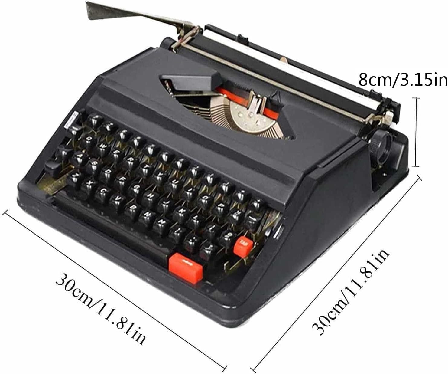 Amazon.co.jp: タイプライター ホワイト 英国機械 1980年代 普段