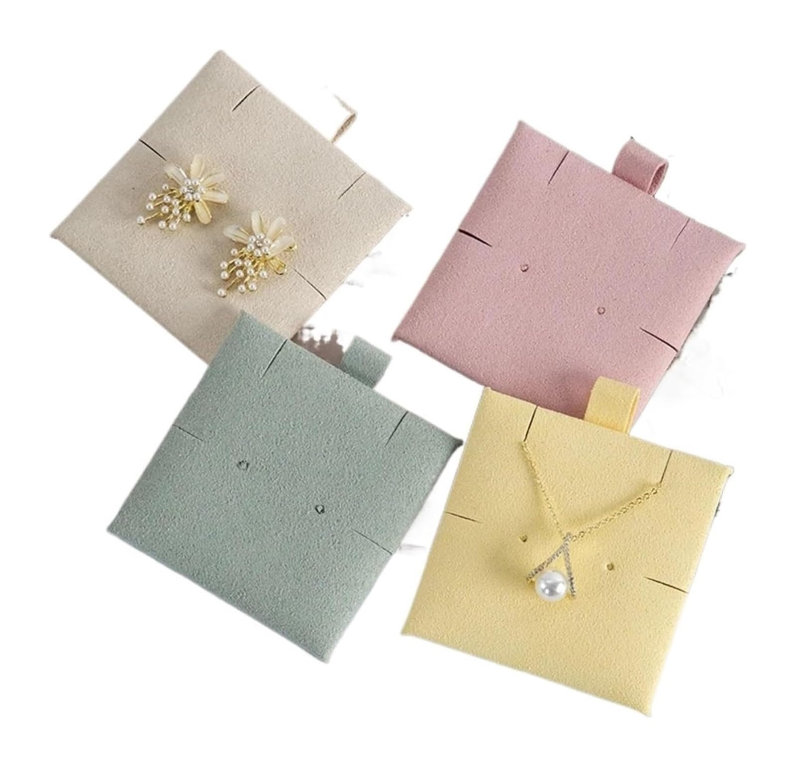 Cartes d'affichage de bijoux Kraft