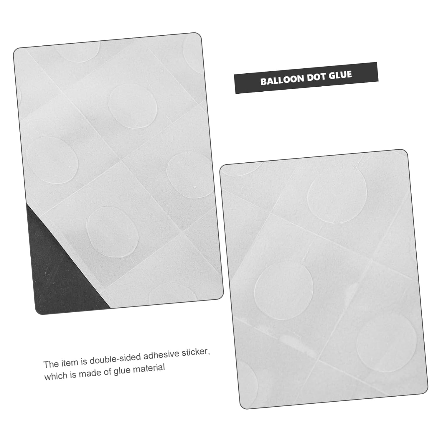 Double Sided Adhesive Dot Stickers 50 Sheets Round Xmas