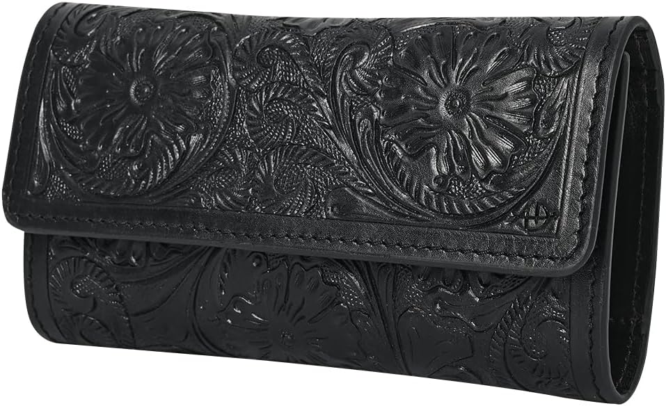 American Darling Wallet Hand Tooled Genuine Leather Western Women Bag | Wristlet Travel