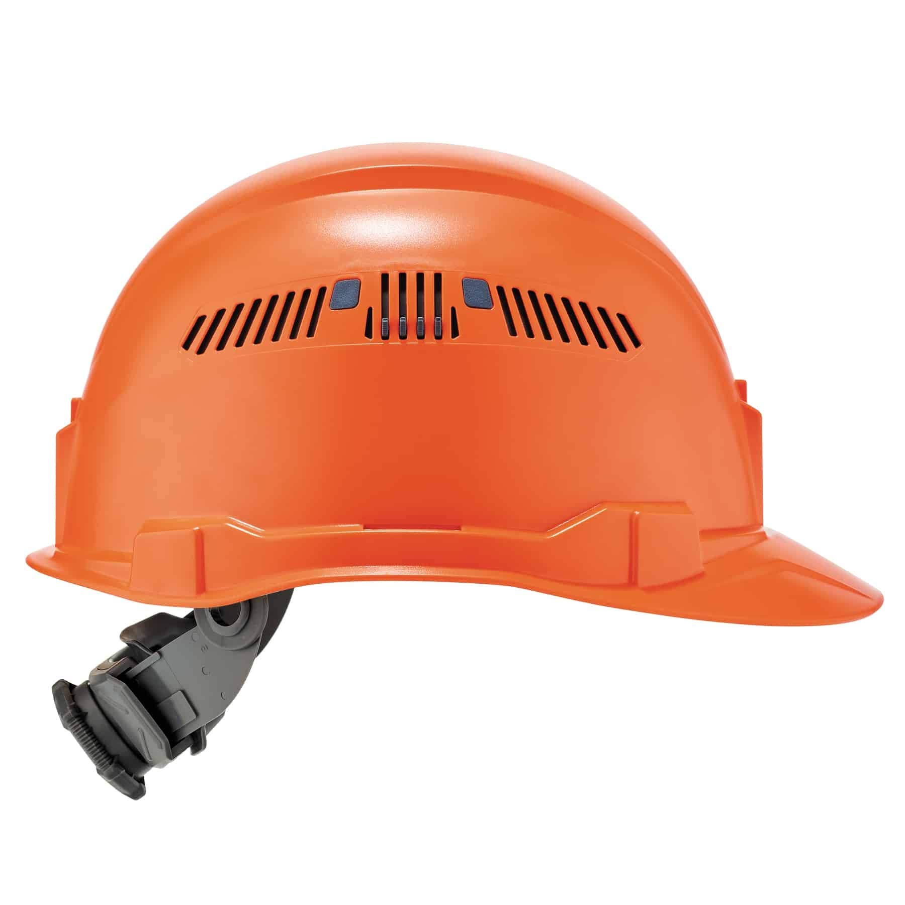 Ergodyne Skullerz 8972 - Casco con ventilación, suspensión de trinquete, Clase C, Color Naranja