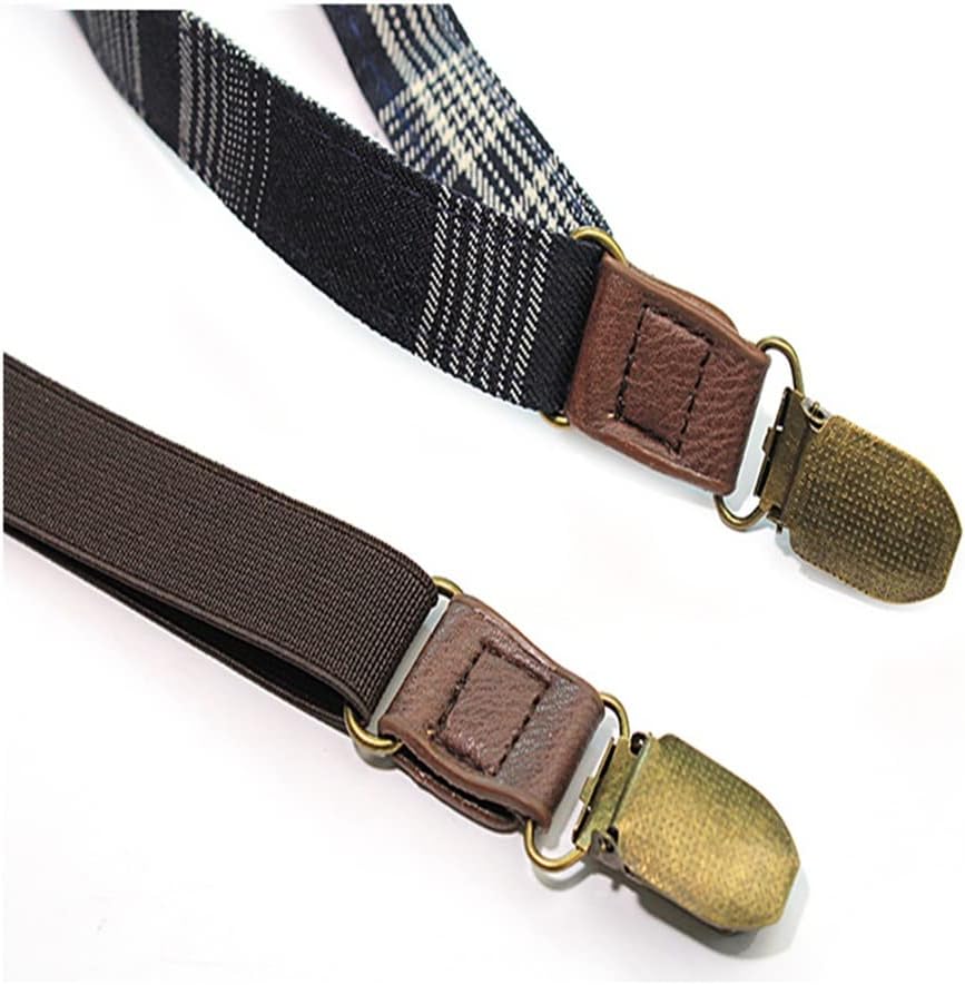 Men's Trousers Straps 2cm Narrow Clip Suspenders Jeans Shorts