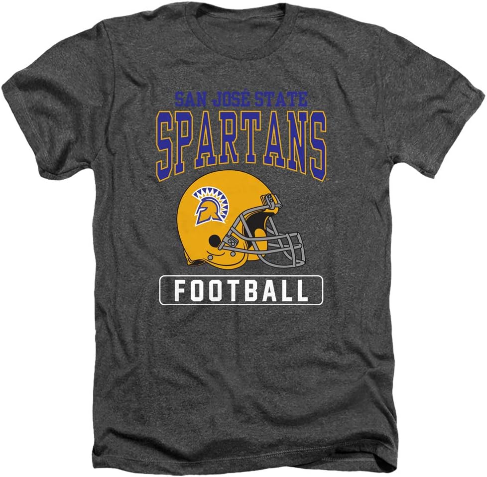 San Jose State University Official Football Helmet Unisex Adult T Shirt