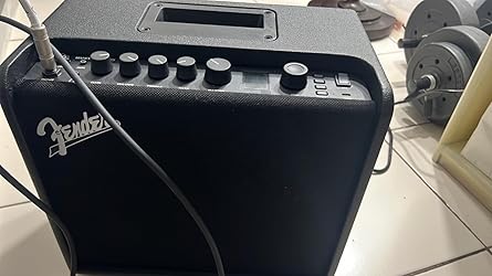 Amazon.com: Fender Mustang LT25 Guitar Amp, 25-Watt Combo Amp, with 2 ...