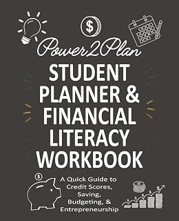 P2P Power2Plan Student Planner and Academic Organizer with Annual Savings Challenge: Introduce BUDGETING, SAVINGS and PROMOTE FINANCIAL LITERACY- ... Planner with Annual Savings Challenge