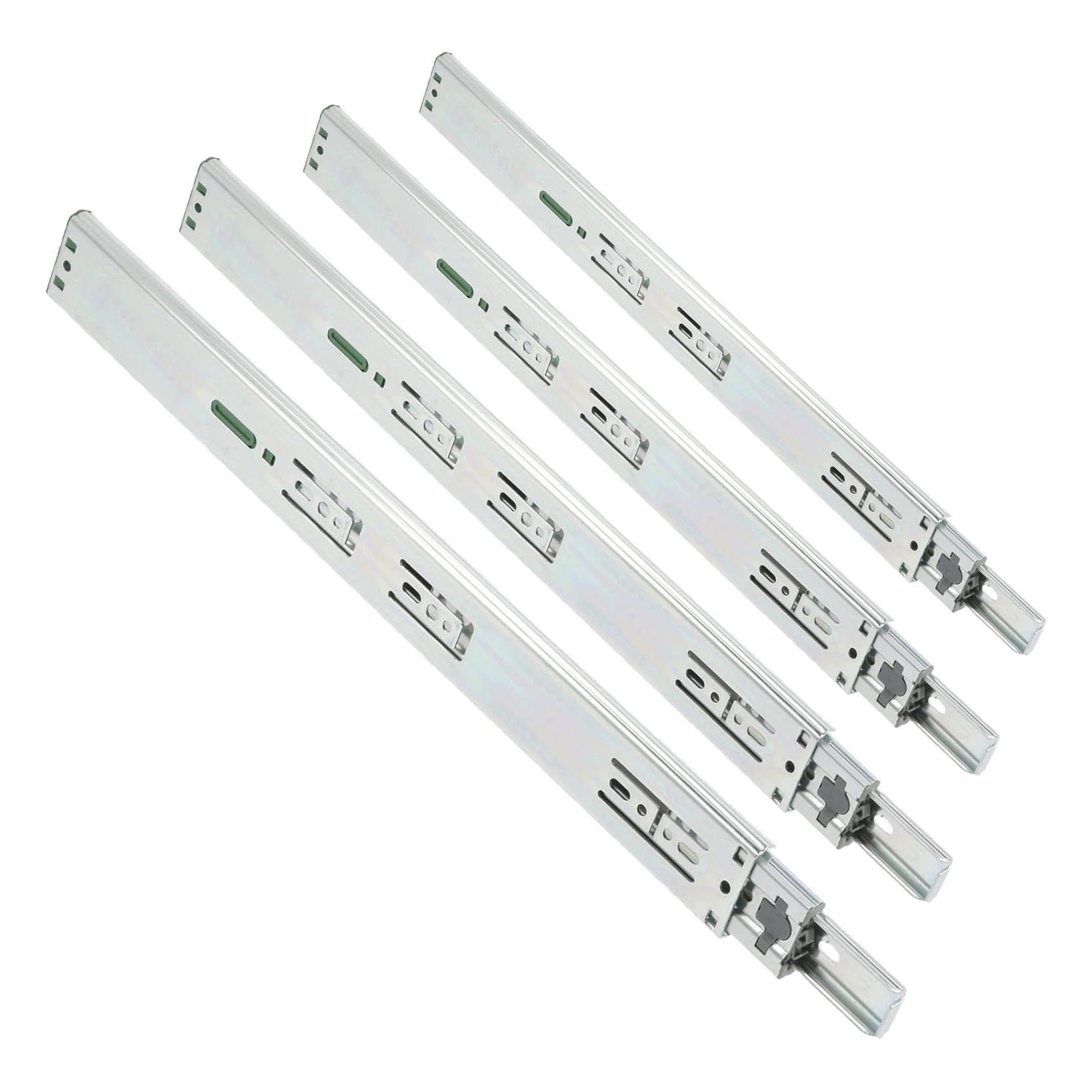 Guía de bolas para cajones GTV SL1387BM de metal galvanizado