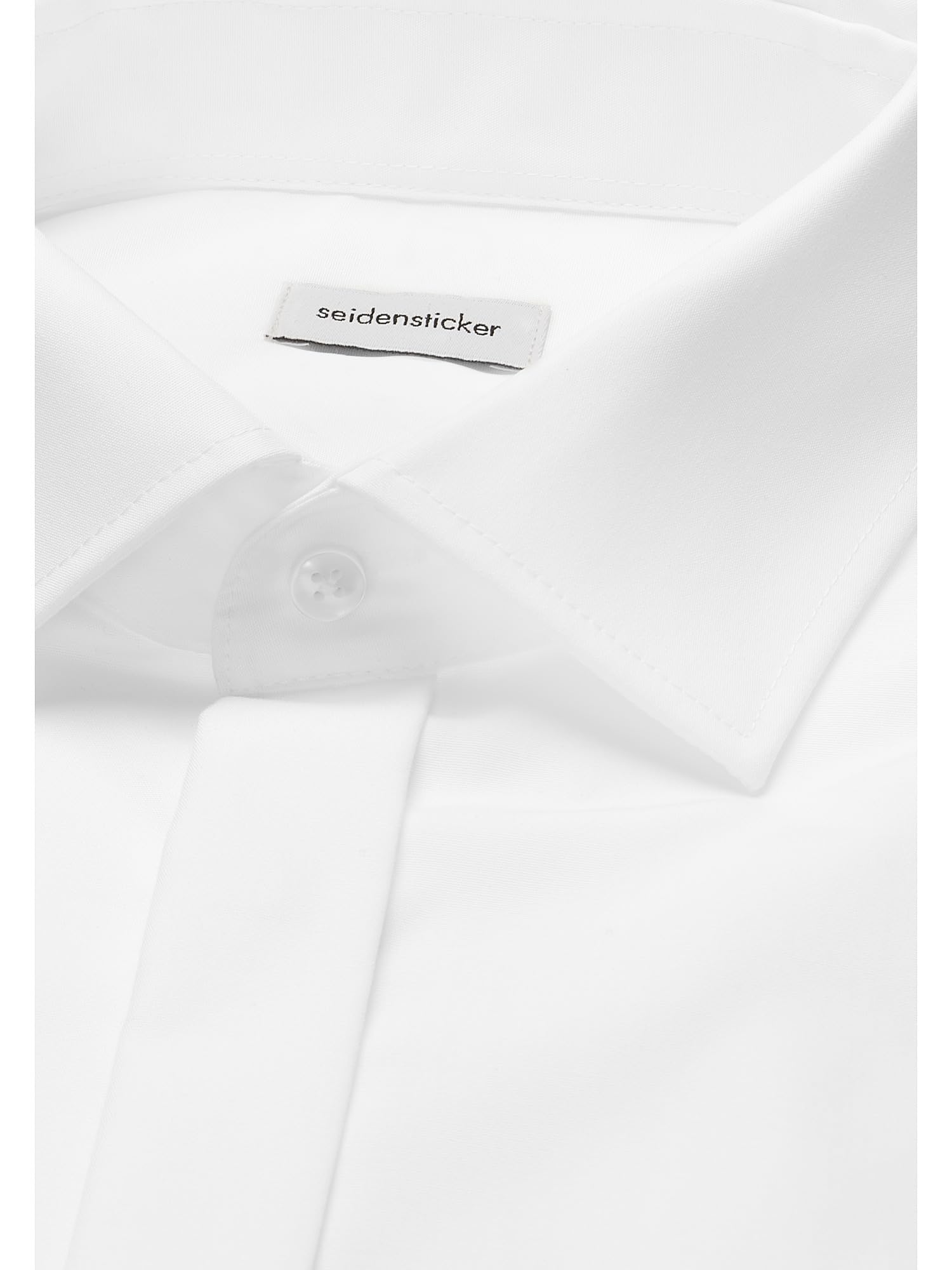 Seidensticker Camicia business da uomo - vestibilità sagomata - no stiro - collo Kent - maniche lunghe - polsini con risvolto - 100% cotone