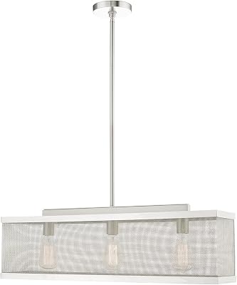 Kichler 43712PN Eight Light Pendant 
