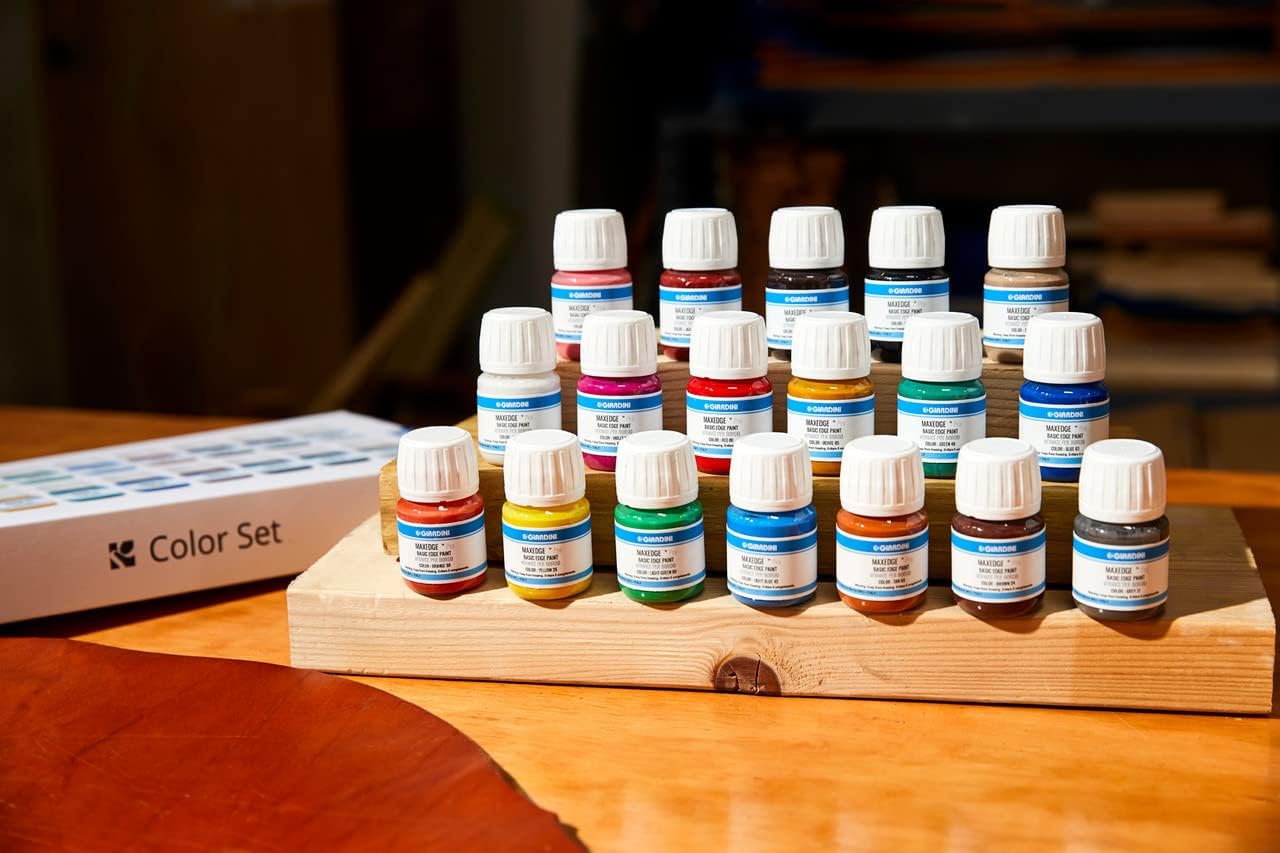 Buckleguy.com Leather Edge Paint Starter Kit, 6 pc Set