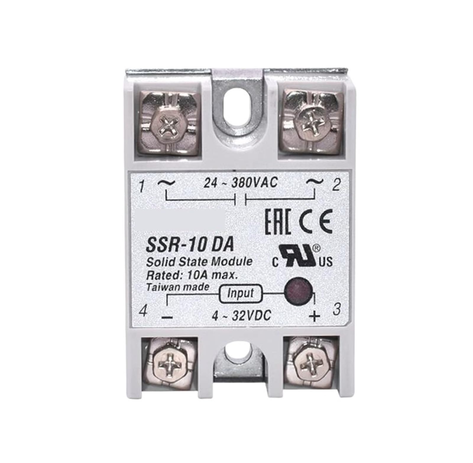 ZVQYSGIW Single Phase Solid State Relay SSR-10DA SSR-25DA SSR-40DA SSR-50DA SSR-75DA(SSR-75DA)