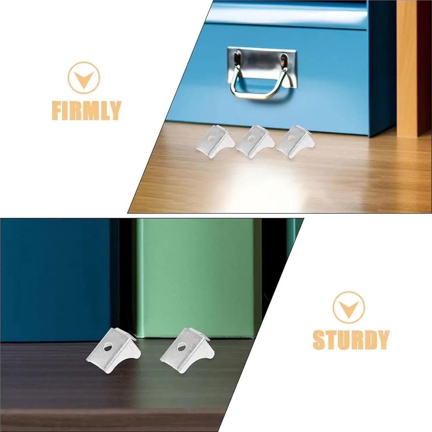 Shelf Clips 60Pcs Shelving Clips for Metal Shelving Cabinet Accessories Layer Board Brackets Supporting Bookshelf Pegs Hardware