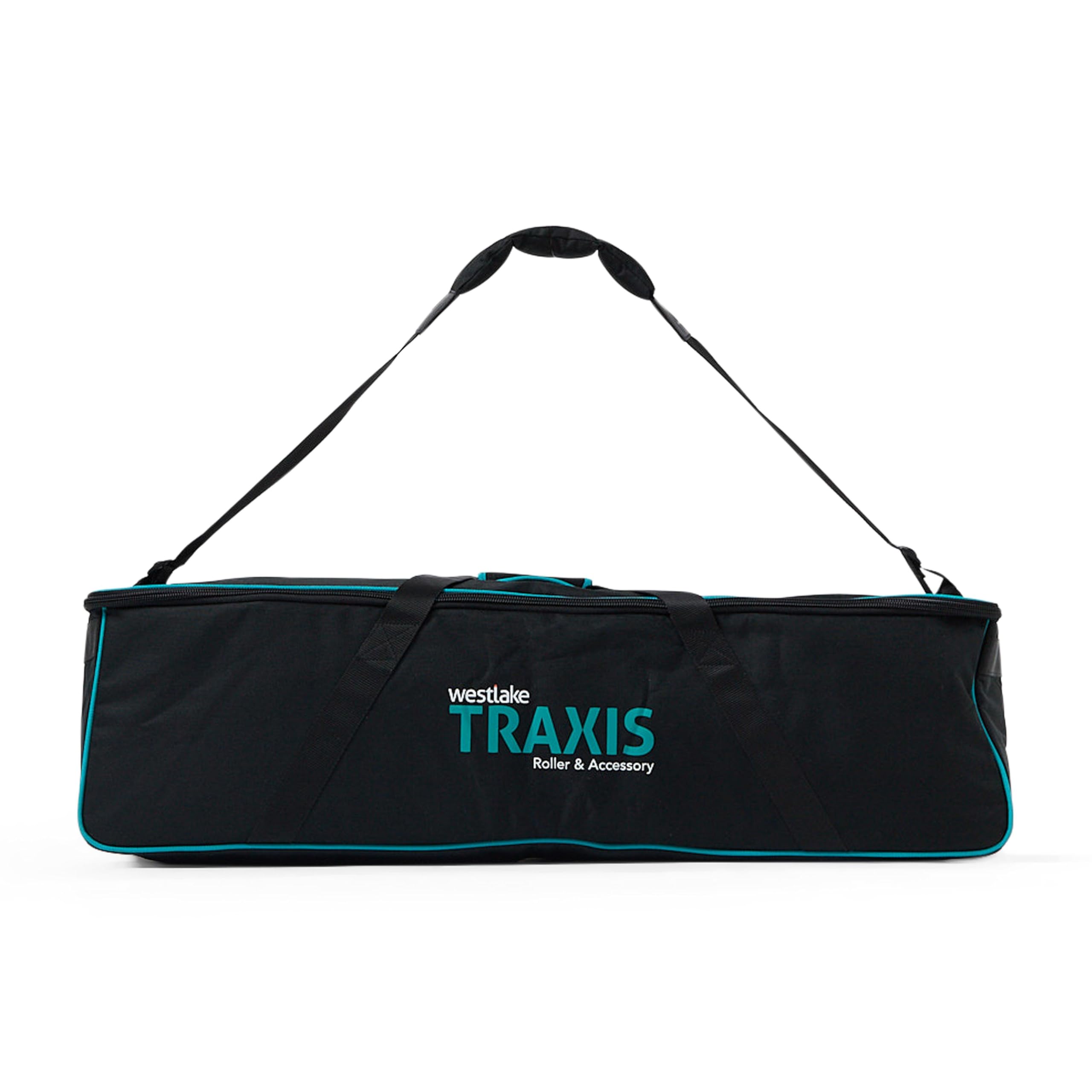 WESTLAKE Traxis Roller and Accessory Bag with Padded Shoulder Strap, Fishing Equipment Storage, 90 x 30 x 25cm