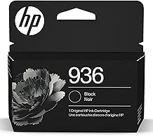 HP 936 Black Ink Cartridge | Works with OfficeJet 9120, OfficeJet Pro 9110, 9120, 9130 Series, Wide Format 9730 | Eligible for Instant Ink | 4S6V2LN