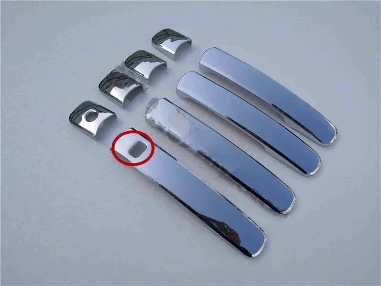 Noheeu Style2 Abs Exterior Door Handle Cover Bowl Trim For Nissan X-Trail X Trail T31 2009-2013 Car Accessories(Style2)