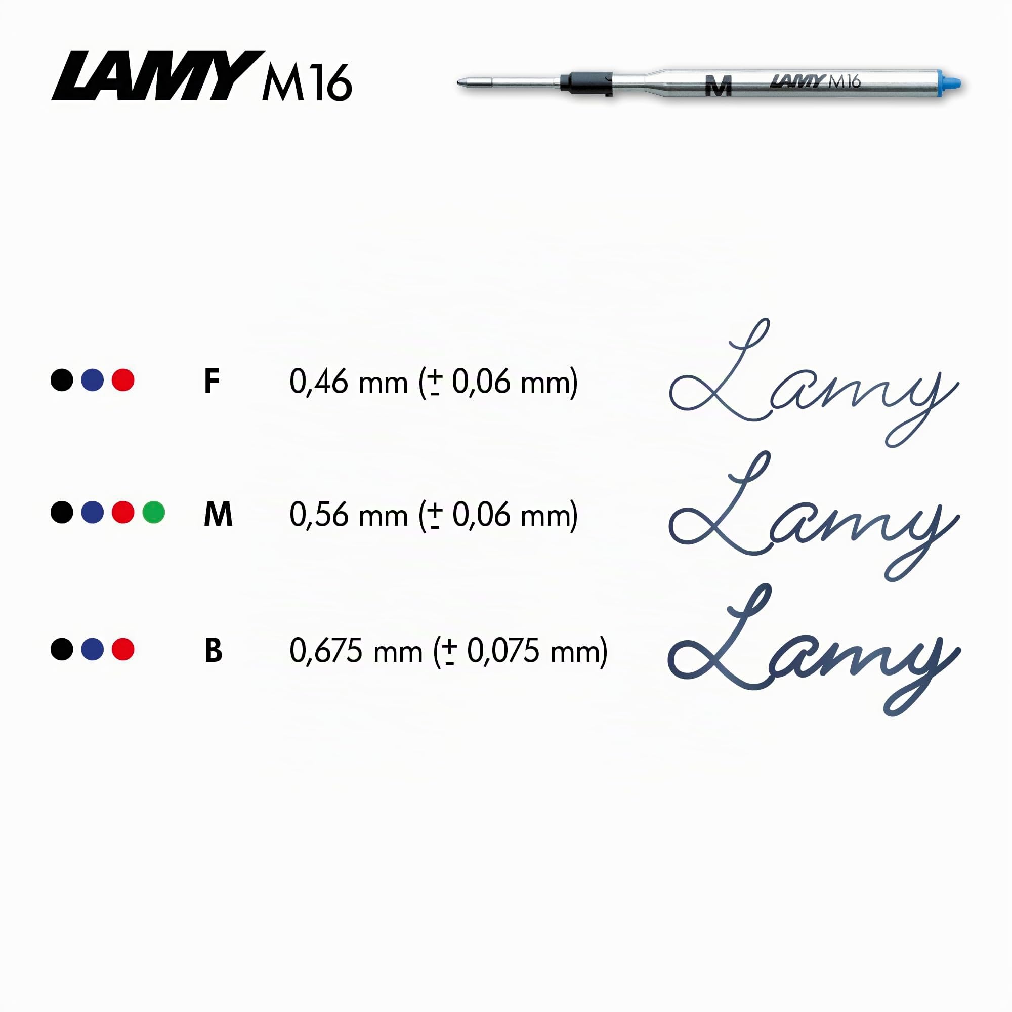 Lamy 1234856 studio Kugelschreiber 266 – Zeitloser Kuli in der Farbe Glacier aus rostfreiem Edelstahl und propellerförmigem Clip – Stichbreite M