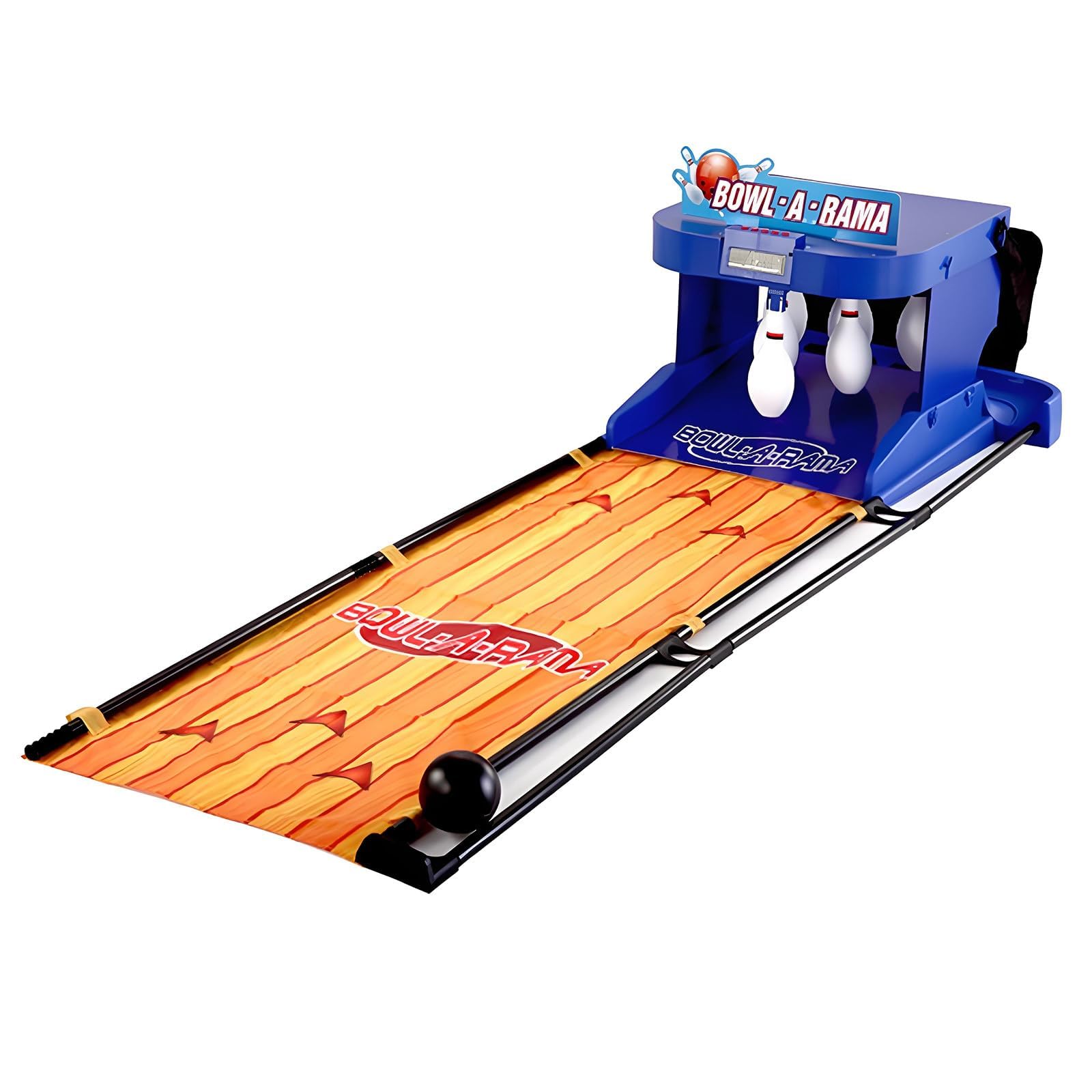 Juego electrónico de bolos plegable de 3,5 m para interiores y familia, marcador LED, reinicio automático de pines, fiesta en casa
