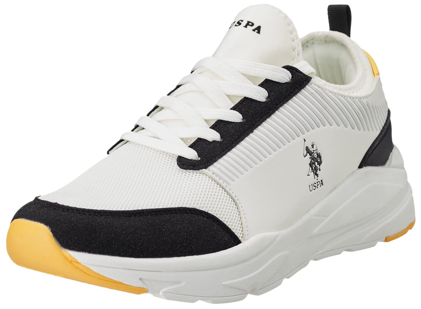 US Polo Association Mens AQUILIA 2.0 Off White Sneakers-6 Kids UK (2FD21371A01) (B09DL173DQ) Amazon Price History, Amazon Price Tracker