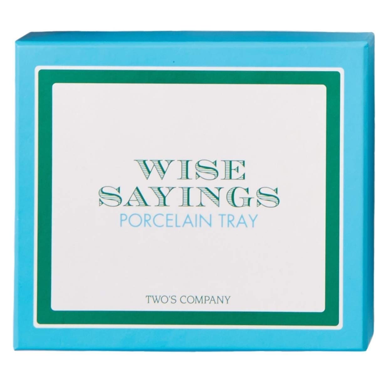 Two's Company Wise Sayings Old Friends are The Best Friends Desk Tray in Gift Box
