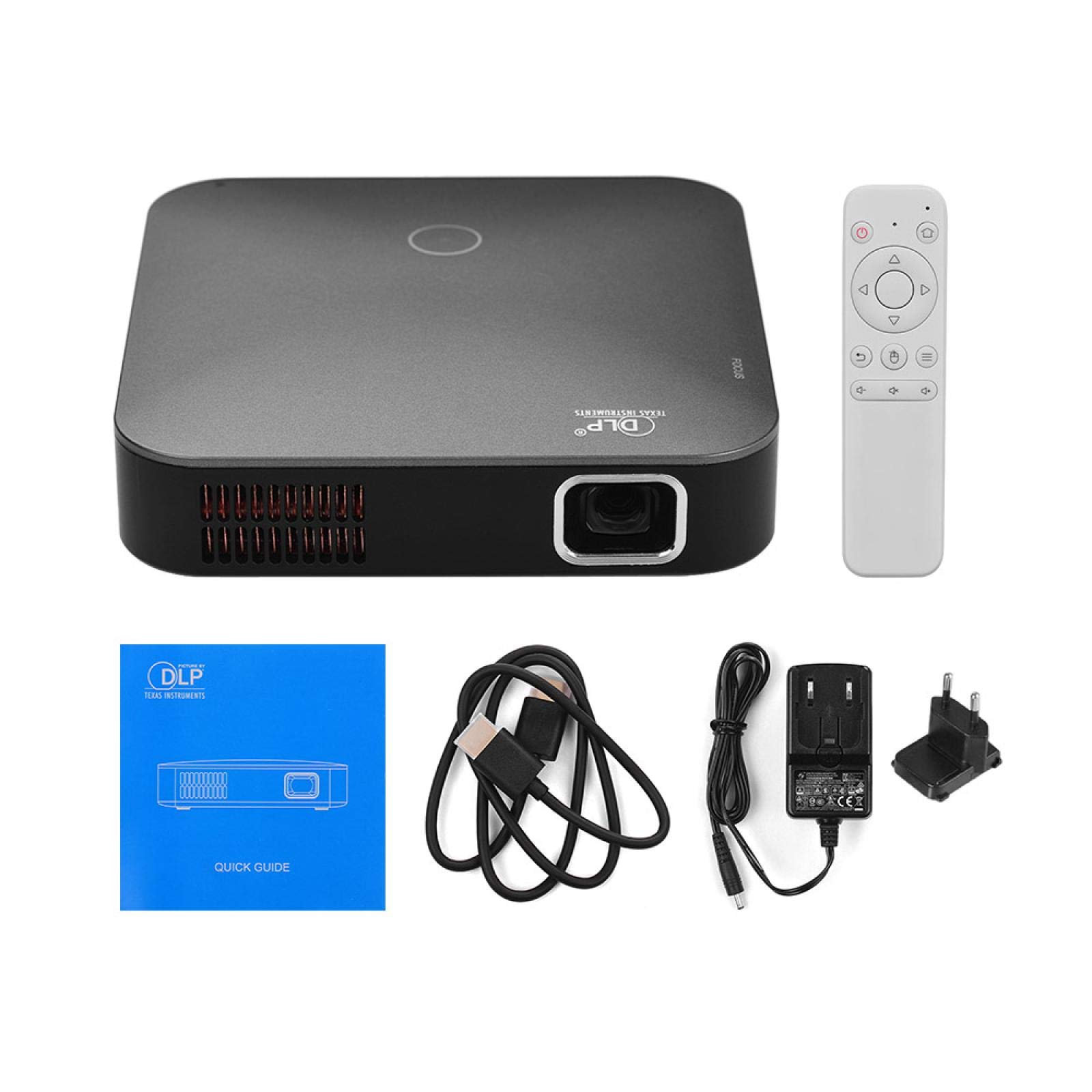 Proiettore portatile intelligente 4K risoluzione HD ingresso 150ANSI lumen proiettore tascabile