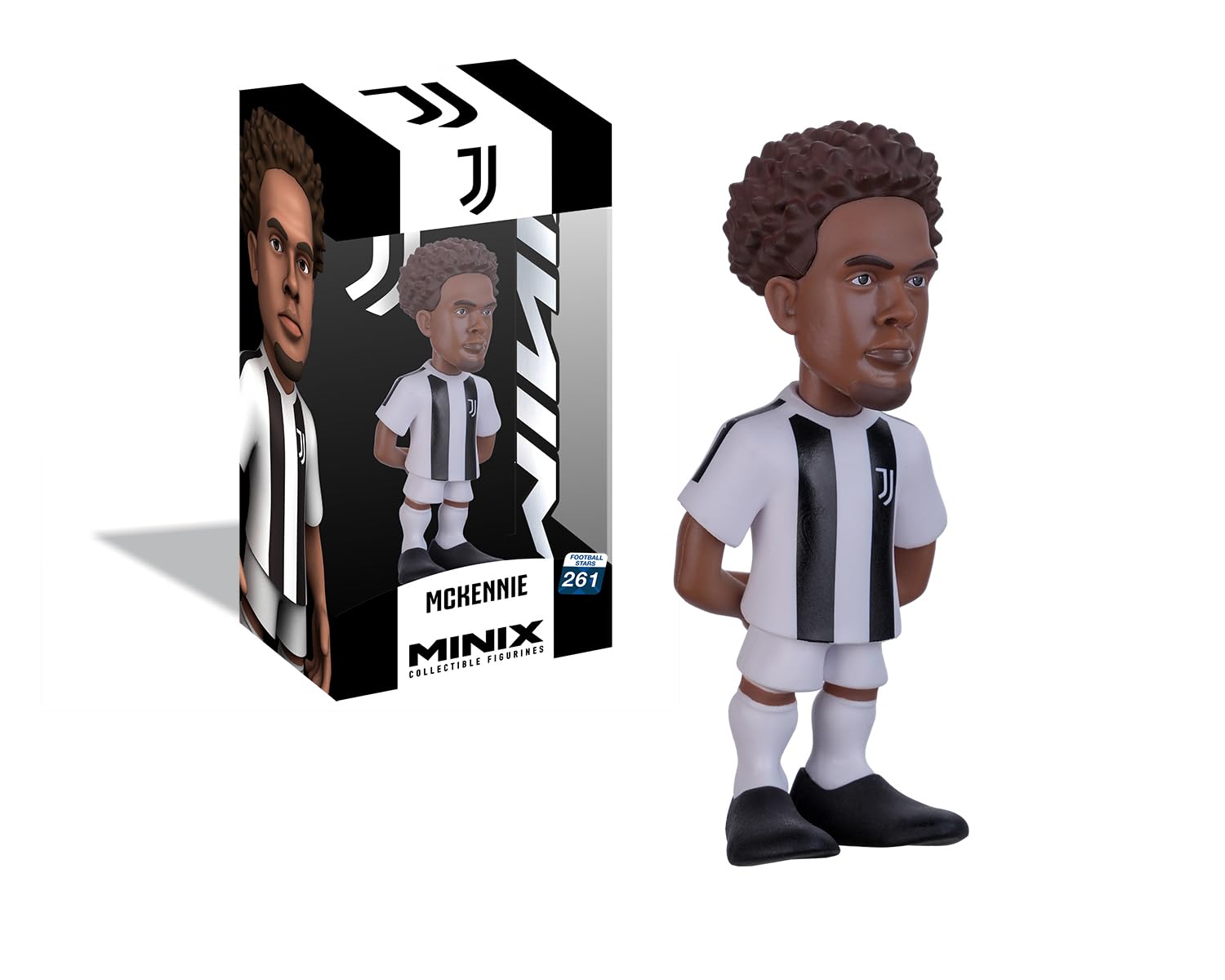 MINIX - Gwiazdy piłki nożnej #261 - Juventus - Weston Mc Kennie - figurka kolekcjonerska 12 cm