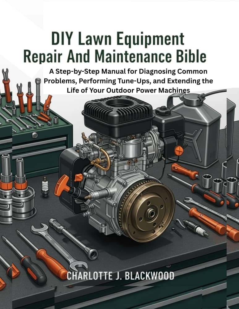 Diy Lawn Equipment Repair And Maintenance Bible: A Step-By-Step Manual For Diagnosing Common Problems, Performing Tune-Ups, And Extending The Life Of Your ... (Diy handbook guide for beginners 10)