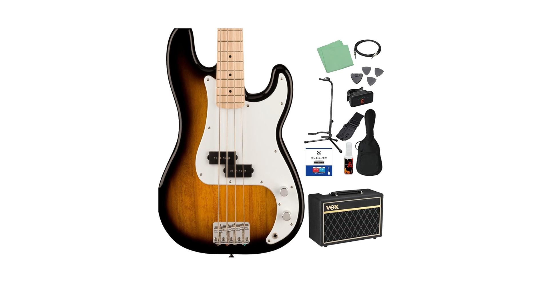 Amazon | Squier by Fender SONIC PRECISION BASS 2-Color