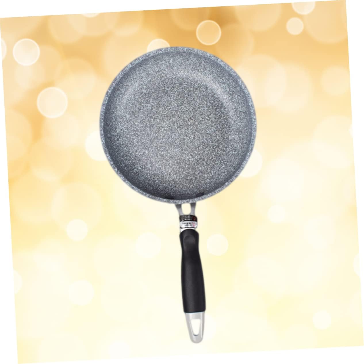 Non-stick Maifan Stone Frying Pan Skillet for Omelettes Everyday Cooking for Home Use with Sturdy Handle Compatible with All Stovetops