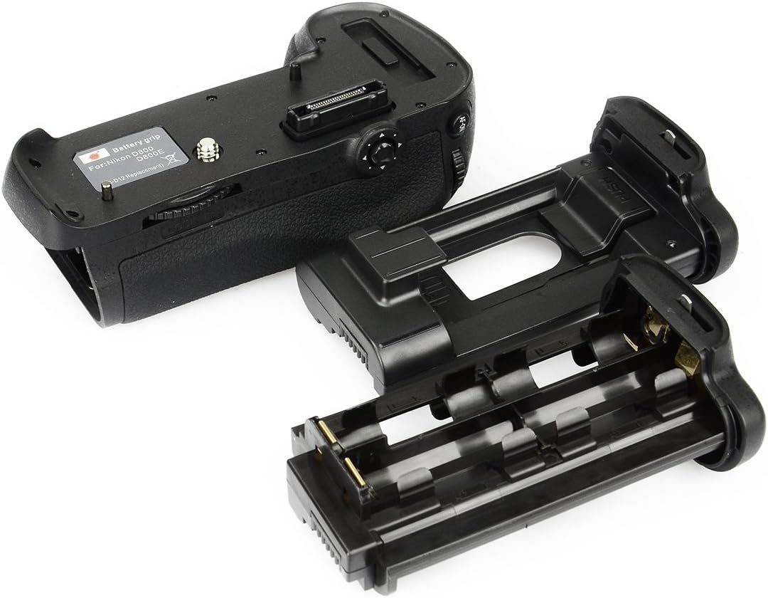 DSTE MB-D12 MBD12 Multi Power Battery Grip Compatible with Nikon D800 D800E D810 Digital SLR Camera as EN-EL15