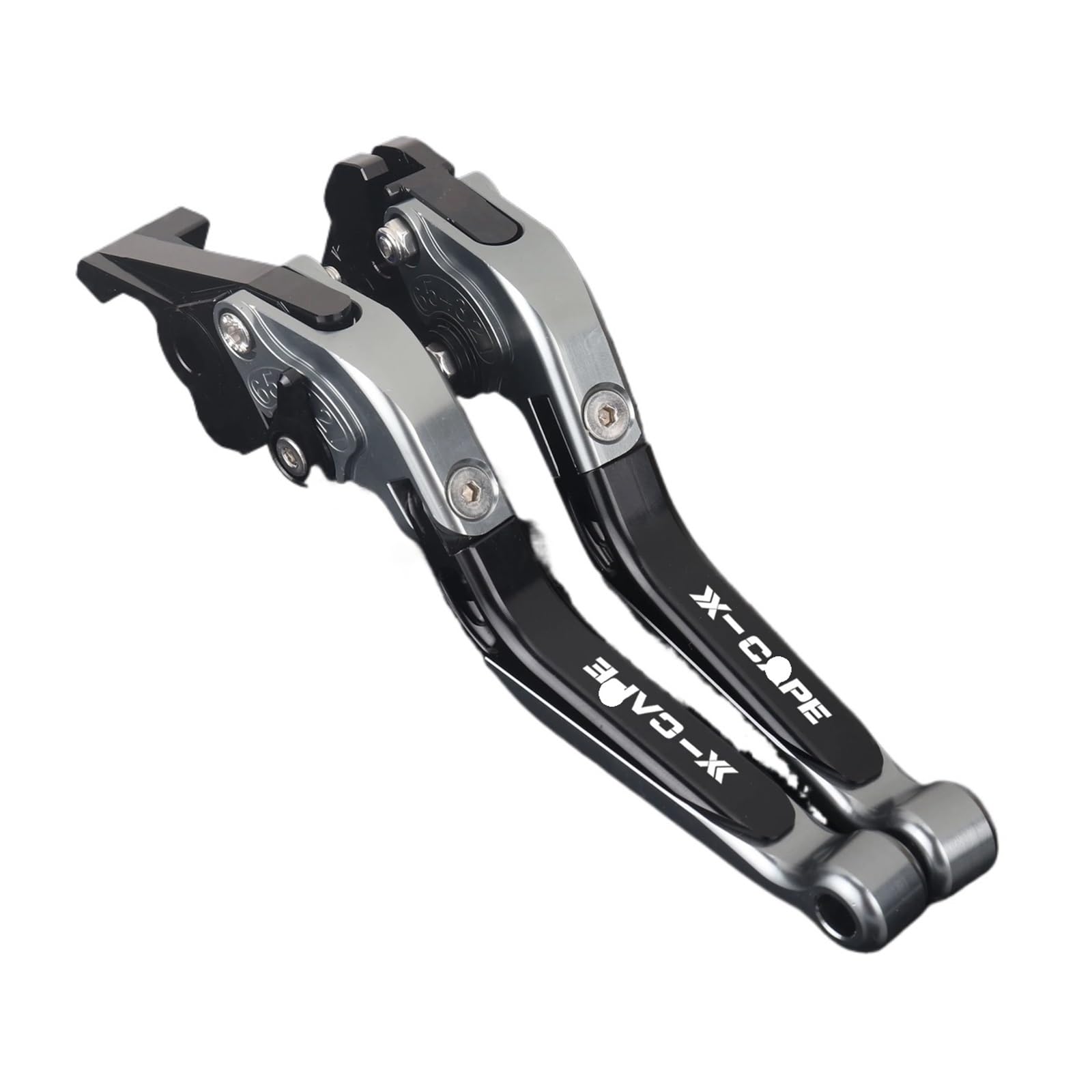 KTEBNWOSD for Morini X-Cape 650 649 X Motorcycle CNC Adjustable Folding Brake Lever Clutch Lever Set Handle Guard Levers Brake Clutchs Levers