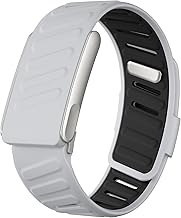 omee Silicone Sport Band Compatible with Whoop 5.0 Band Strap Men Women, Breathable Sport Adjustable Waterproof Replacement Wristbands Straps for Whoop 5.0 Silicone Bands