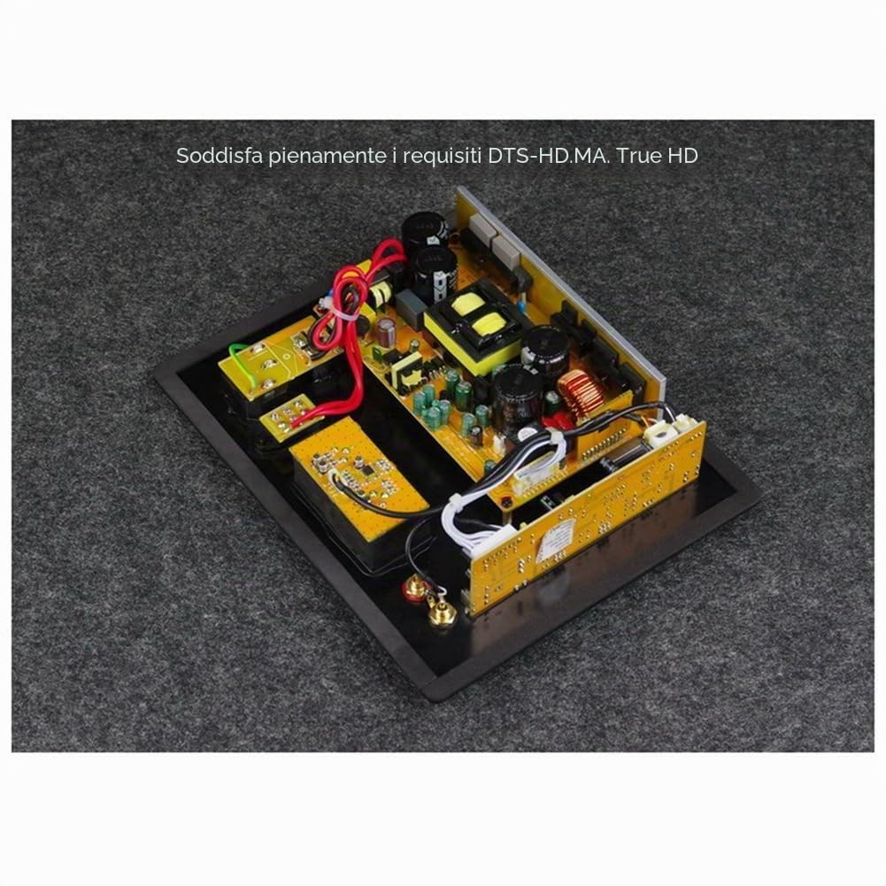 220 V HiFi Mono 350 W Subwoofer Robusta Scheda Amplificatore Digitale Pure Bass Audio Domestico Presa UE Facile da Usare