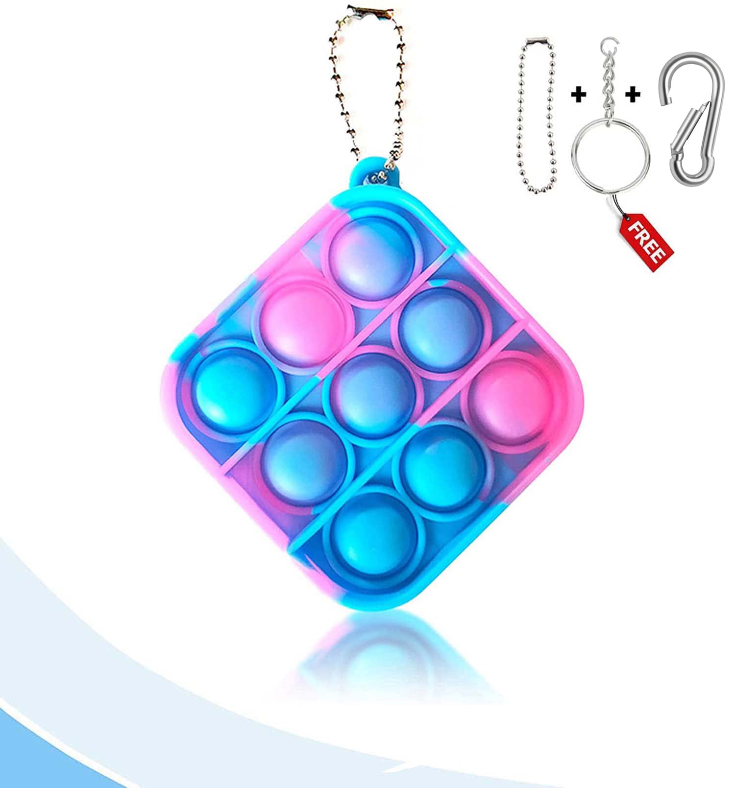 Buy ELECTRFIRE Mini Pop it Keychain, Pocket Portable Antianxiety