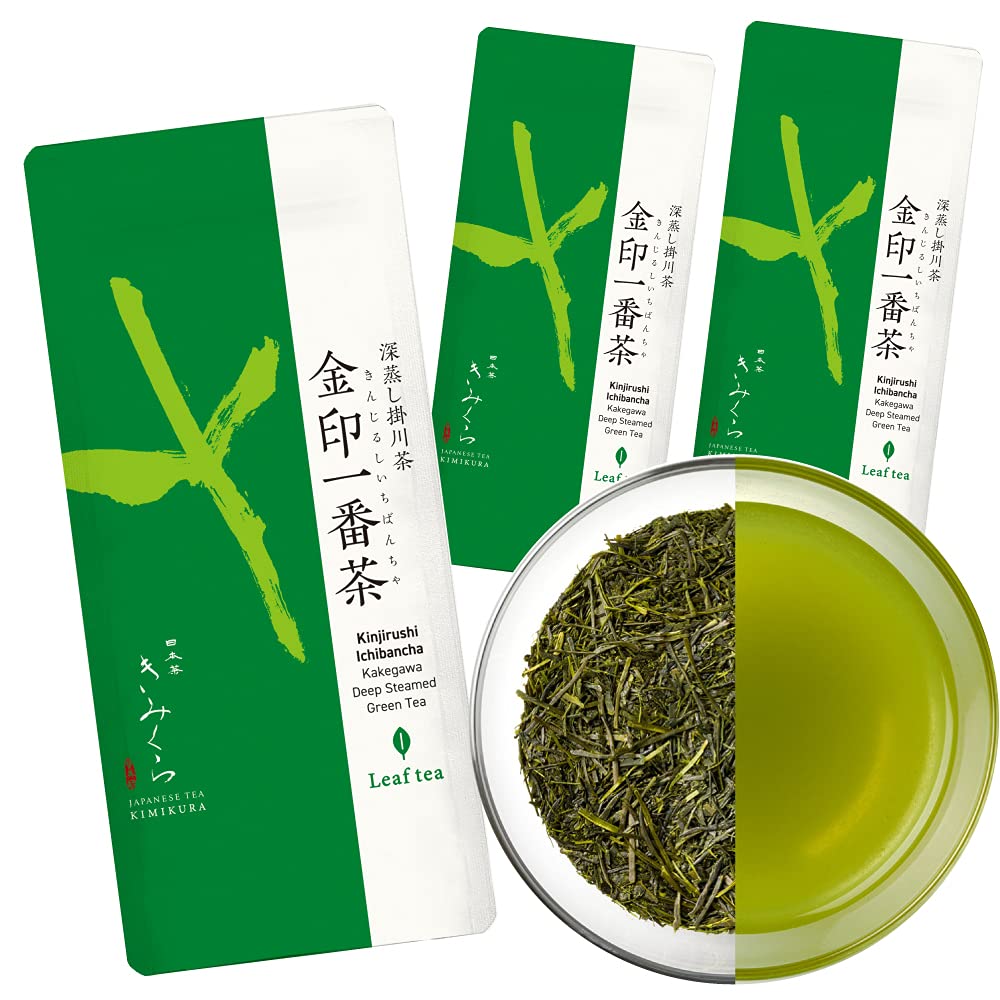 Amazon.com : [540g value set] Fukamushi Deep steamed Green Tea