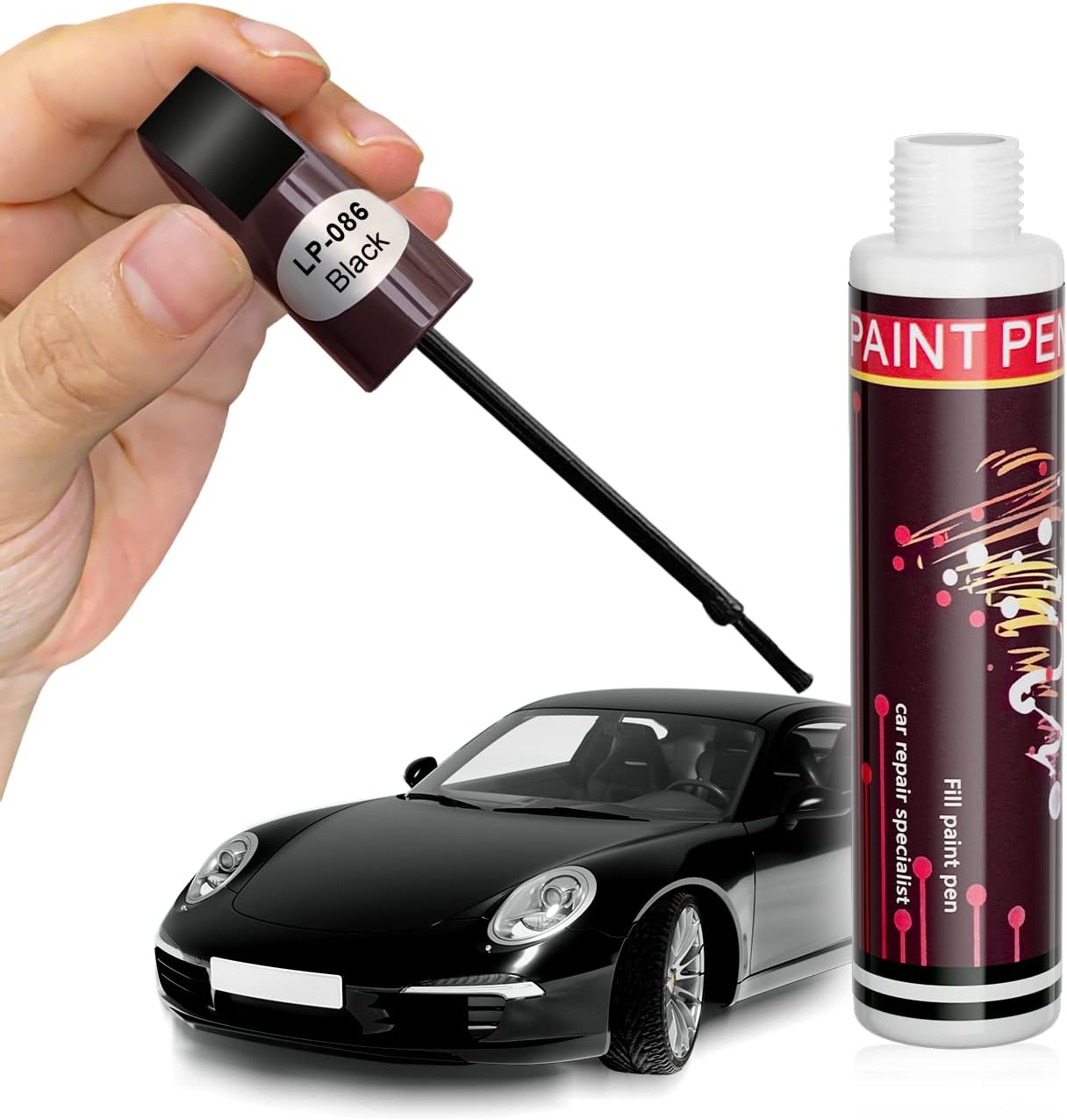 Touch Up Paint Pen for Cars Scratch Removal Repair, Wheel