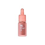 Peripera Ink Airy Velvet Lip Tint | High-Pigmentation, Lightweight, Soft, Moisturizing, Not Animal Tested (027 INSIDE PEACH (NEW))