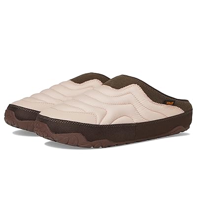 Teva ReEmber Terrain Clog/Mule Shoes Rose Smoke/Chocolate Brown