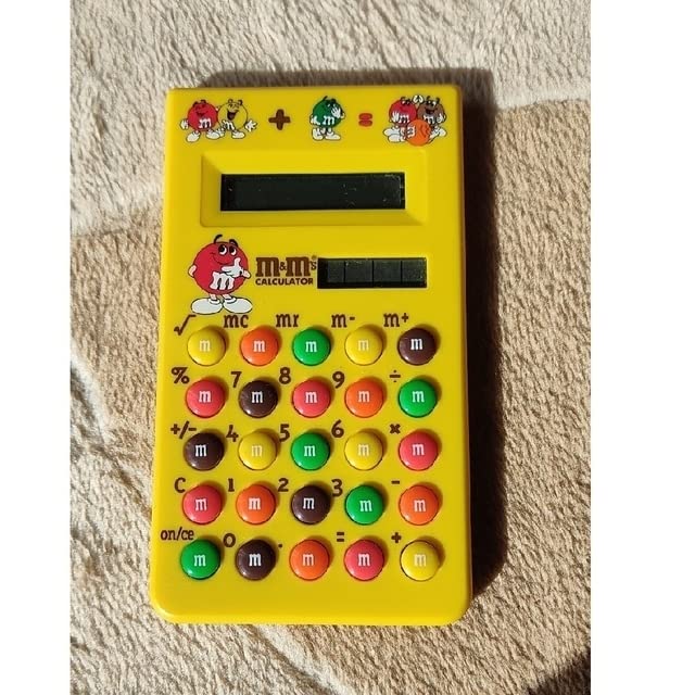 Amazon.co.jp: m&ms エムアンドエムズ ソーラー電卓 : ホーム＆キッチン