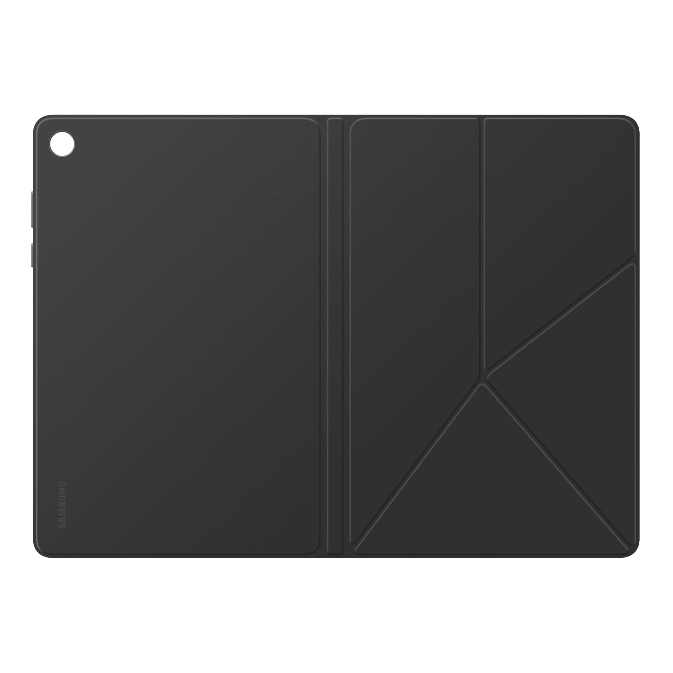 Samsung Galaxy Tab A11+ Book Cover Case, Tablet Protector, Foldable Stand with Landscape and Portrait Modes, Protective Against Bumps and Scratches, Auto Screen On/Off, US Version, Black