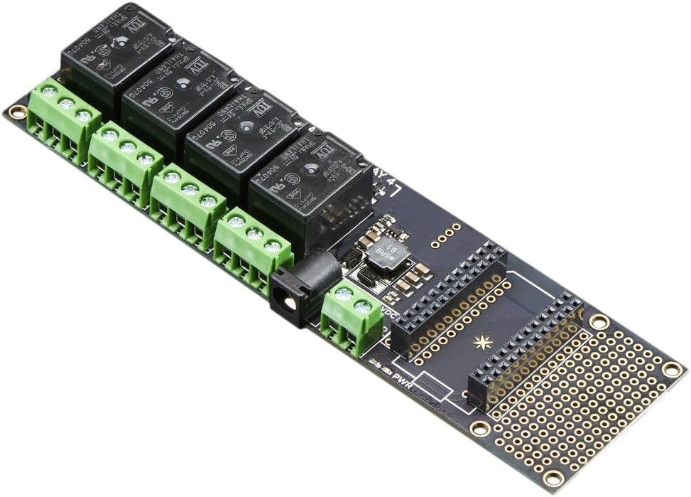 PARTICLE Relay Shield Internet of Things Accessory for 2nd Generation Wi-Fi and Cellular Connectivity Development Boards