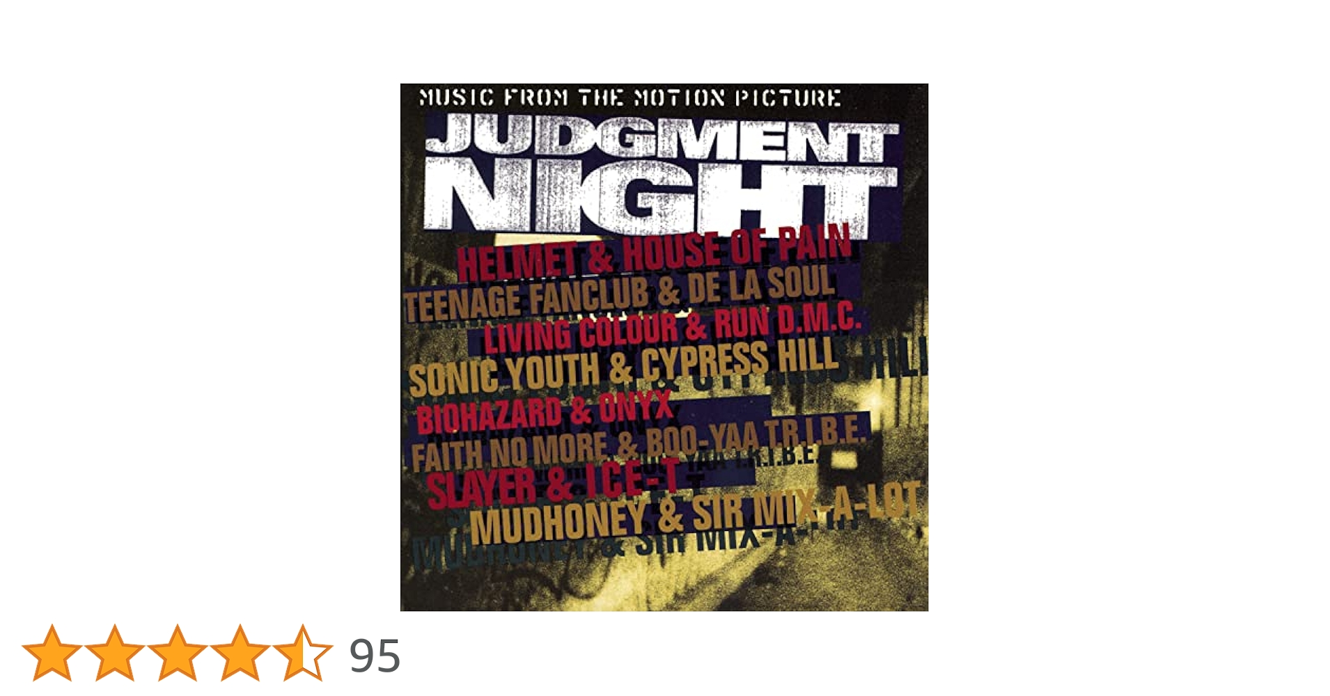 ☆美品☆JUDGMENT NIGHT サウンドトラック レコード Amazon.co.jp: Judgment Night: ミュージック