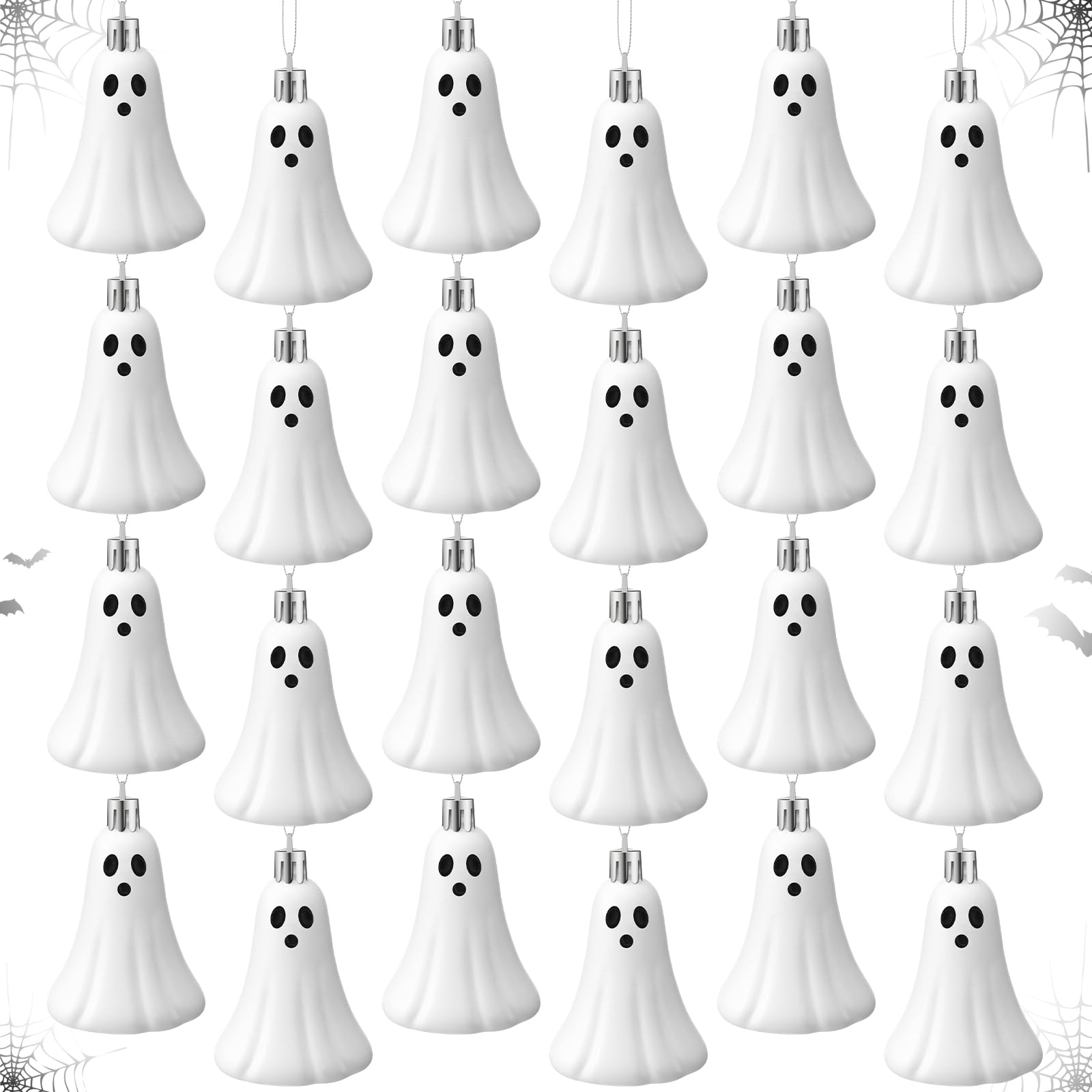 Décorations d'Halloween pour arbre de bureau et table de salon lot de mini fantômes
