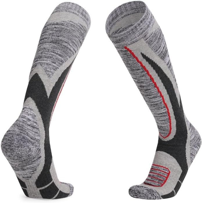 VIDI Long Tube Skiing Socks Sports Thick Hiking Warm