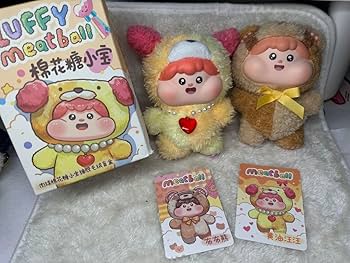 fluffy meatball ぬいぐるみbox Amazon.co.jp: 68.FLUFFY meatball 2点セット ぬいぐるみ カバン