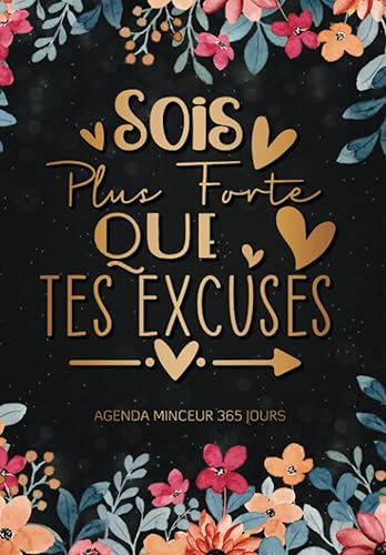 Mon Agenda Minceur 365 Jours: Joli Cahier de Rééquilibrage Alimentaire et de Suivi de Régime Journalier et d’activités Sportives- Meilleure Idée De Cadeau Pour Femme