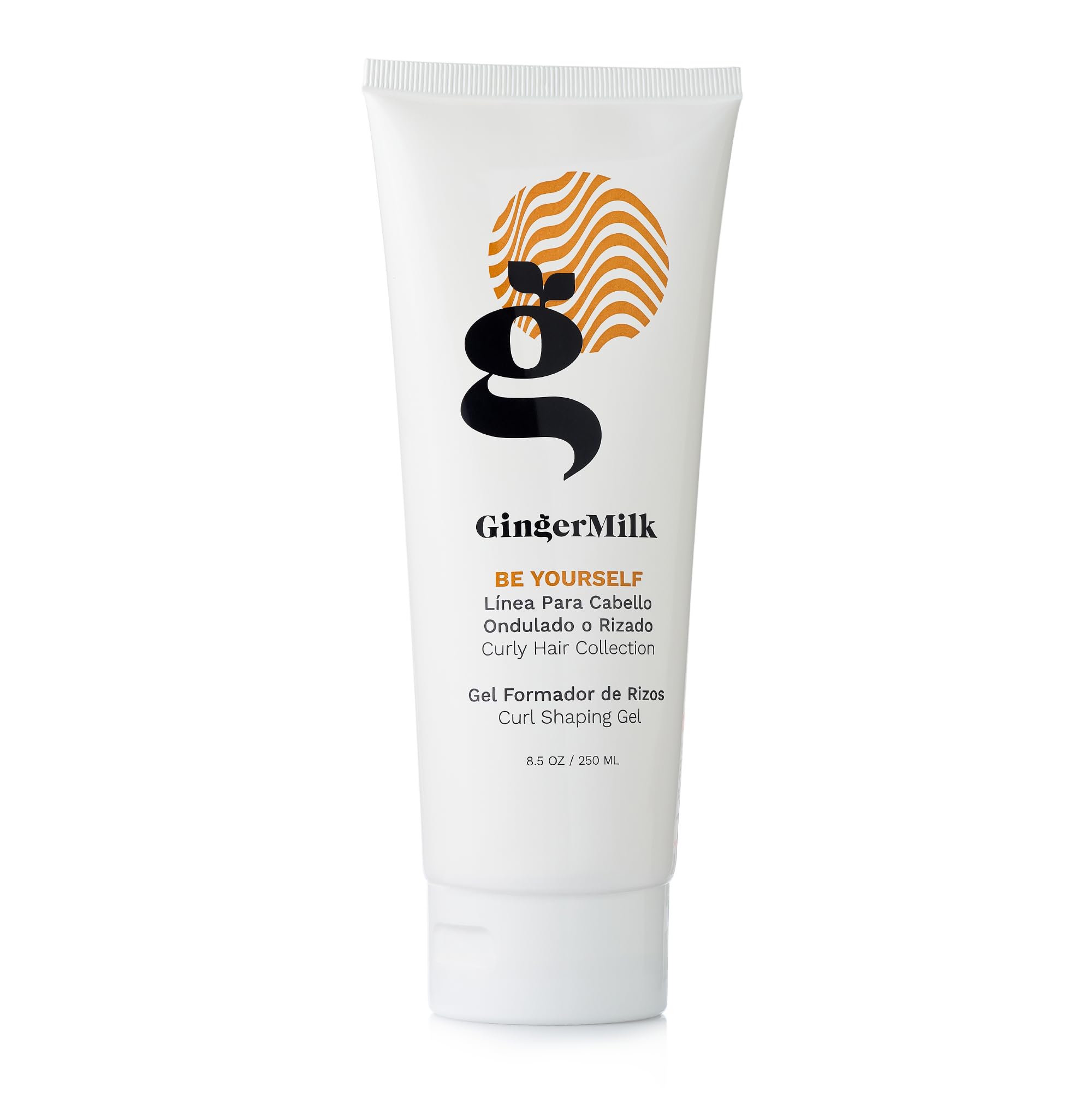 Ginger Milk Curl Defining Gel for Curly, Wavy and Coily Hair