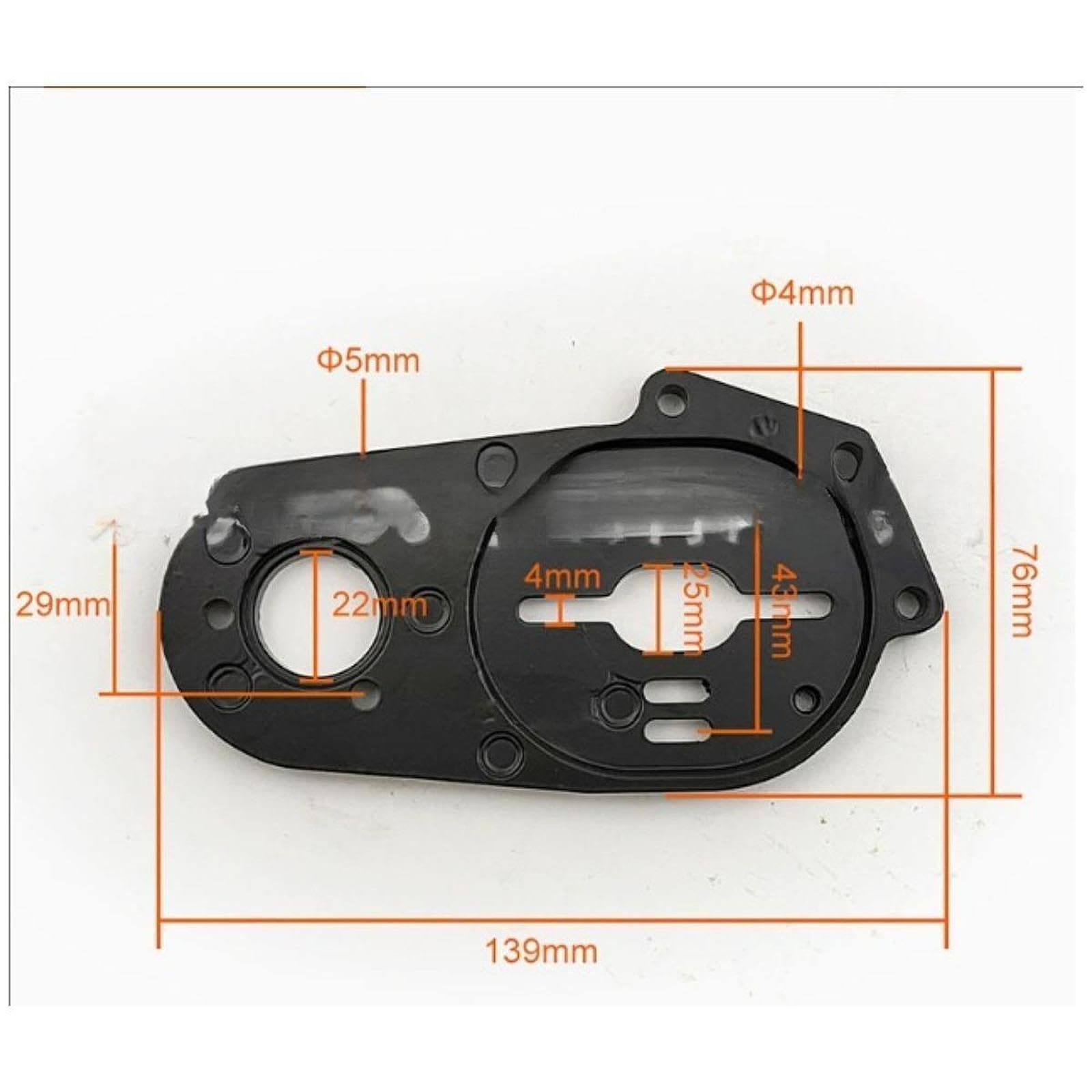 F Fityle Support de Planche à roulettes, Ensemble de Moteurs de Camion, Support Support avec Couvercle de Garde, Accessoires de Pont à Moteur à roulettes