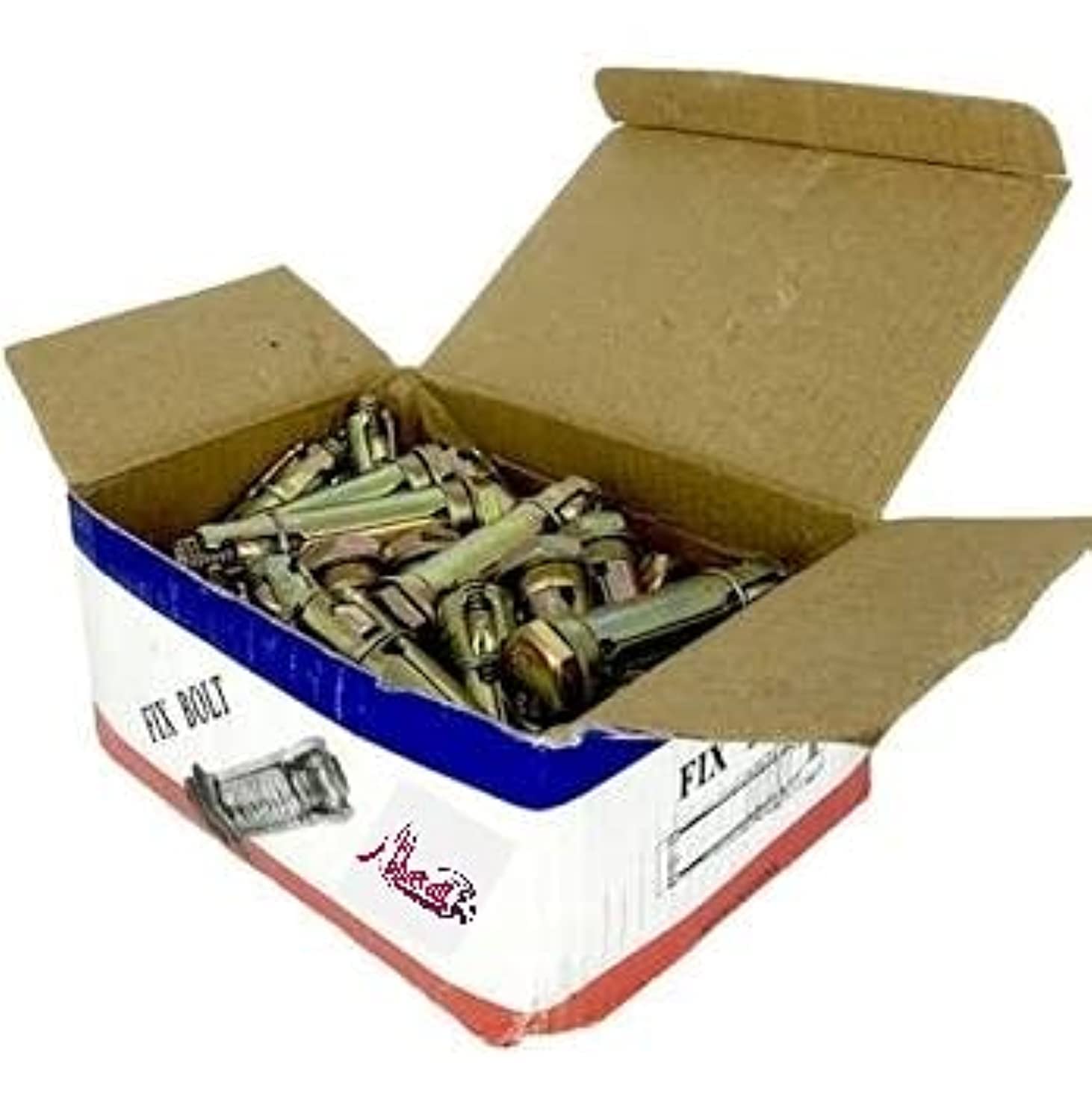 ABBASALI FIX BOLT 8MM FOR FIXING A OBJECT VERY STRONG 50PCS PACK