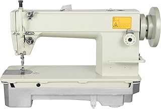 Máquina de coser industrial, material grueso, cuero, pespuntada pesada, industria gruesa, herramienta de costura, alta v...