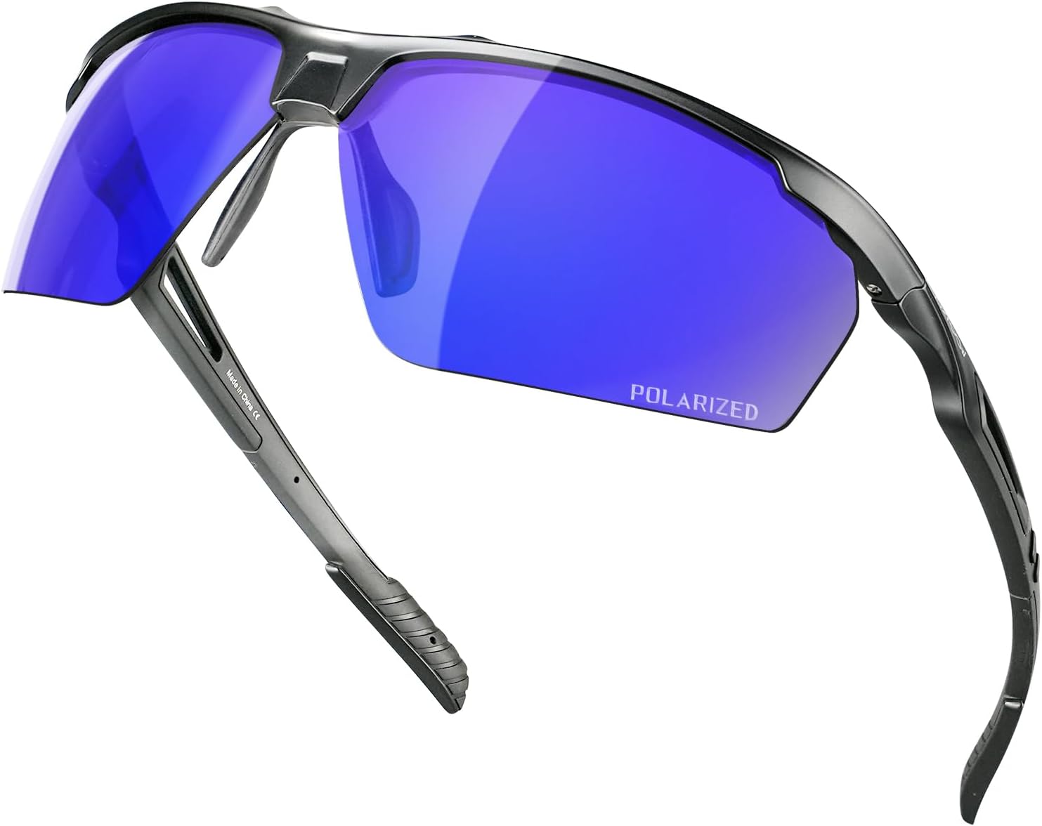 Polarized Running Sunglasses for Men Women UV Protection Sports Shade Glasses for Fishing Cycling Baseball