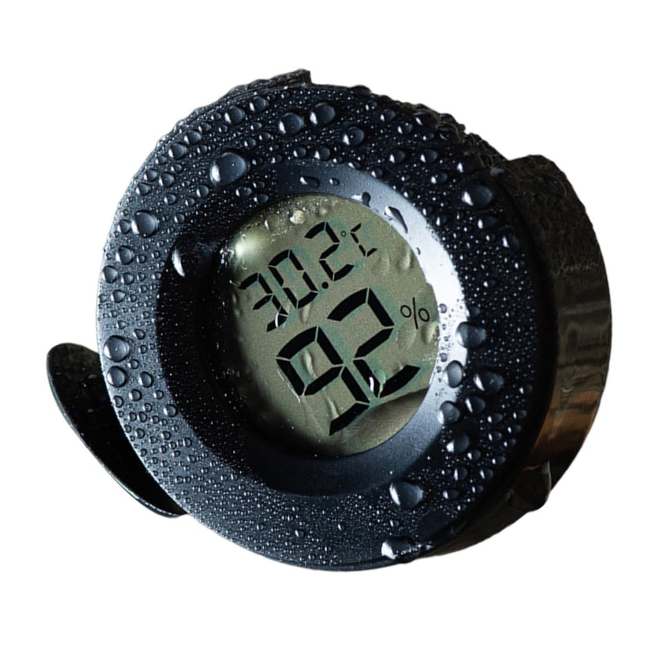 Totority 1pc Digital Reptile Thermometer Hygrometer High Accuracy Temperature for Turtle Lizard Screen Easy to Use Carry for Pet Terrariums